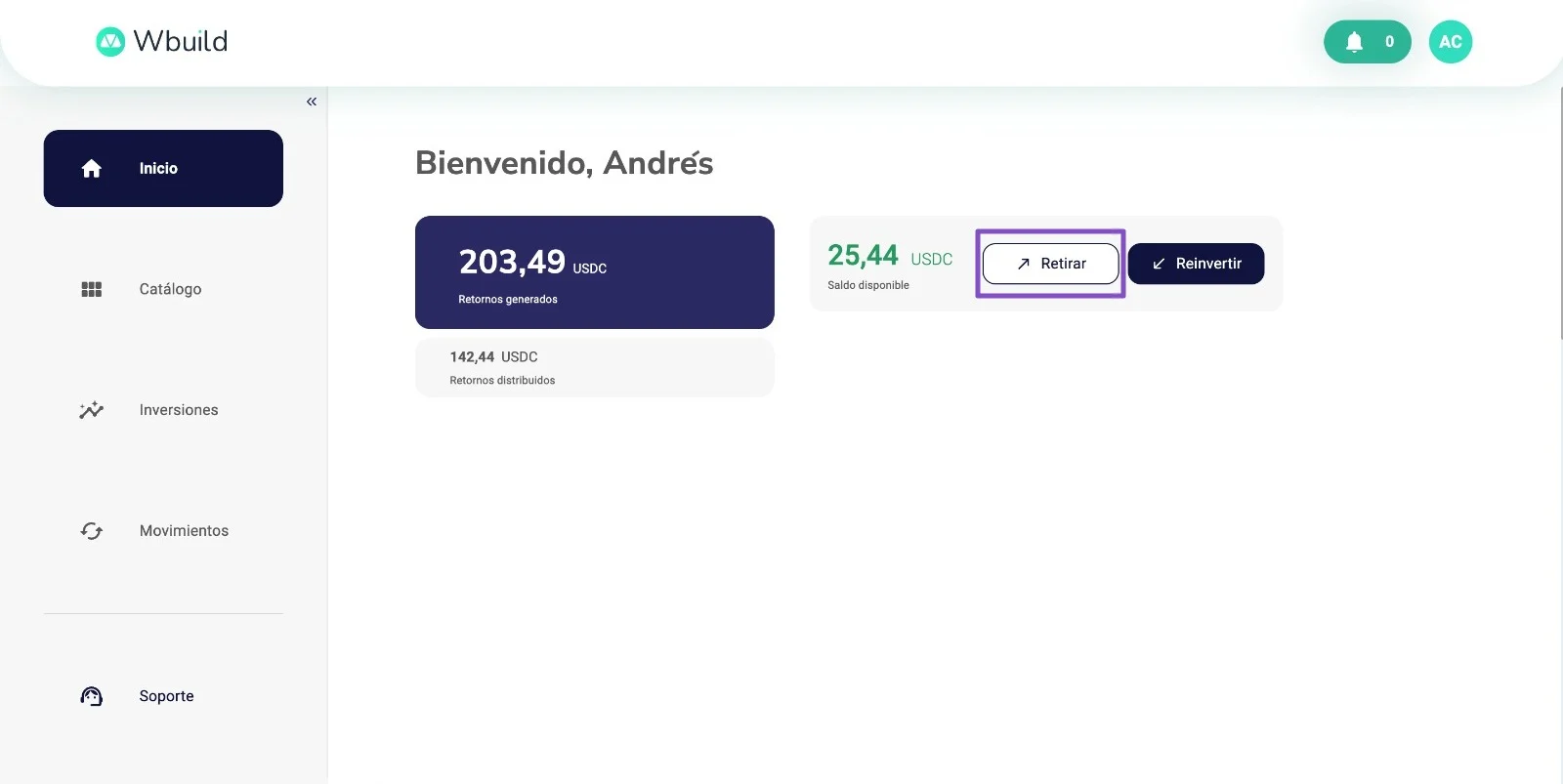 Invertir en Wbuild