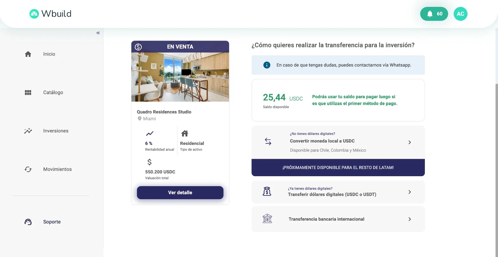 Invertir en Wbuild