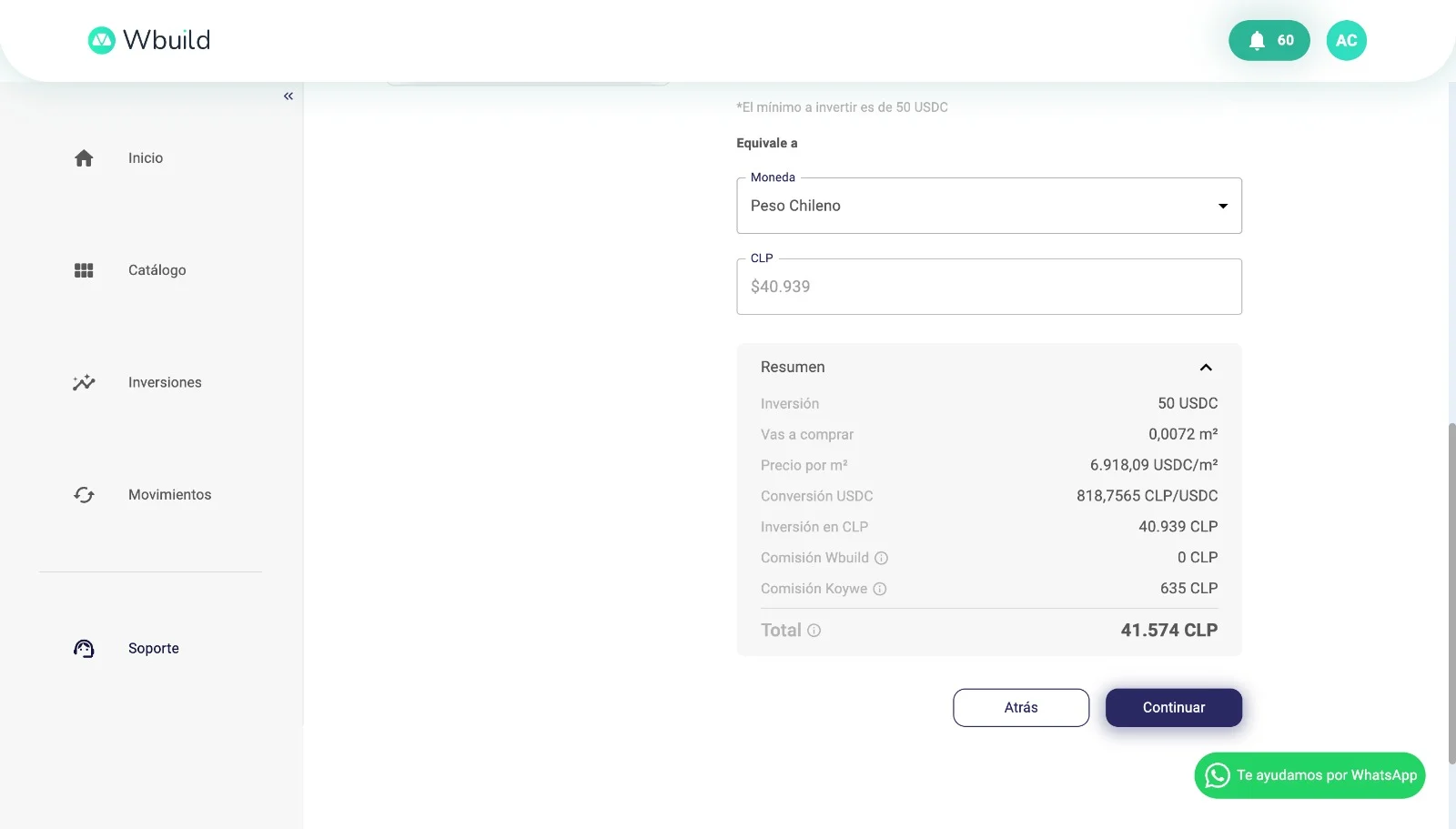 Invertir en Wbuild